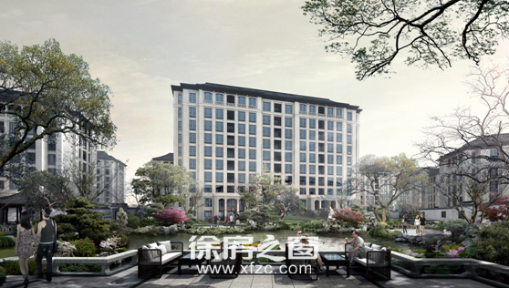 綠城?紫薇公館公寓效果圖