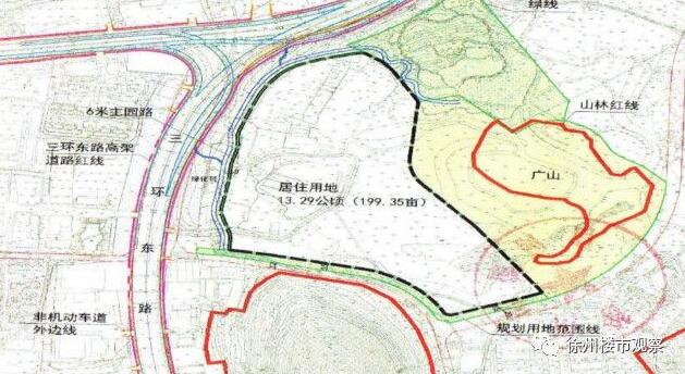 東三環(huán)新地塊 公園環(huán)繞的住宅區(qū)